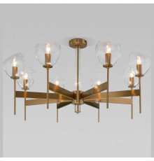 Люстра на штанге Eurosvet Arrista 60130/8 латунь Smart