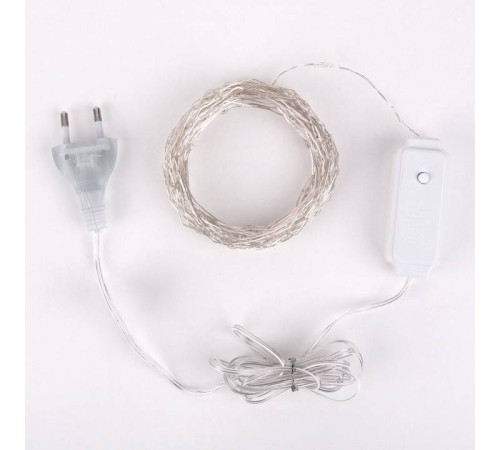 Гирлянда Супернить Eurosvet 400-009 400-009 теплый белый 10 м IP20