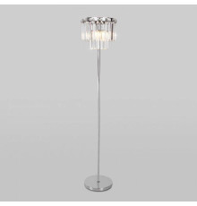 Торшер Eurosvet Elegante 01137/3 хром/прозрачный хрусталь Strotskis