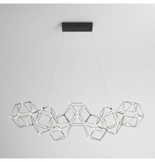 Подвесная люстра Eurosvet Uma черный жемчуг 90168/7