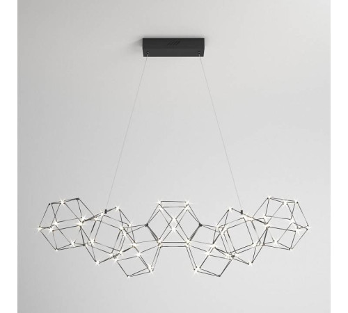 Подвесная люстра Eurosvet Uma черный жемчуг 90168/7