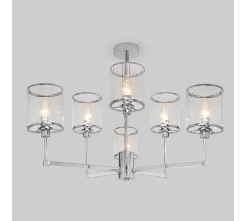 Люстра на штанге Eurosvet Inari 60144/6 хром