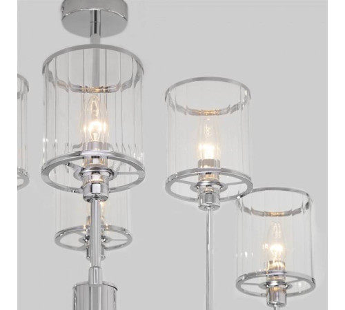 Люстра на штанге Eurosvet Inari 60144/6 хром