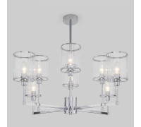 Люстра на штанге Eurosvet Inari 60144/8 хром