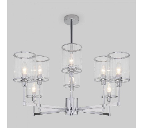 Люстра на штанге Eurosvet Inari 60144/8 хром