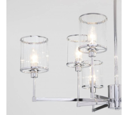 Люстра на штанге Eurosvet Inari 60144/8 хром