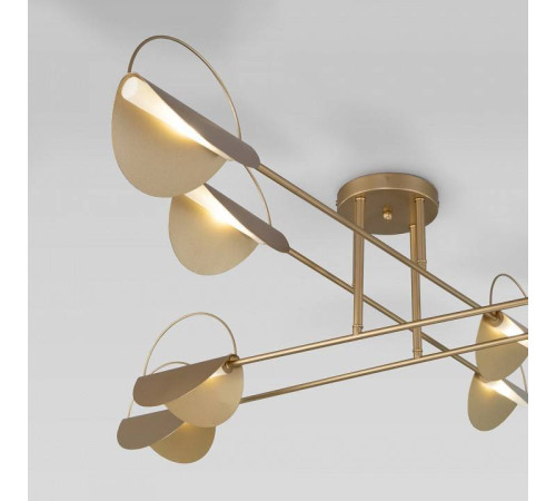 Потолочная люстра Eurosvet Grazia 70148/8 золото