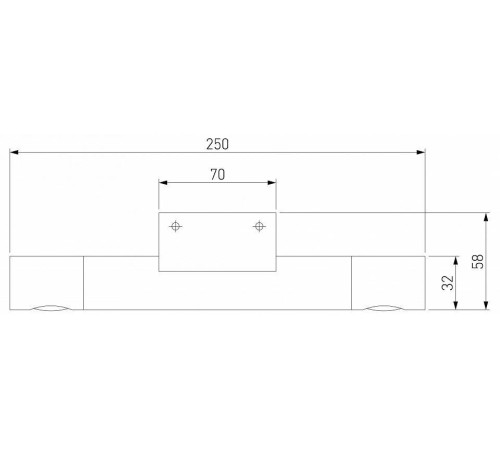 Накладной светильник Eurosvet Tybee 40161 LED черный