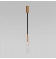 Подвесной светильник Eurosvet Swan 50254/1 LED латунь