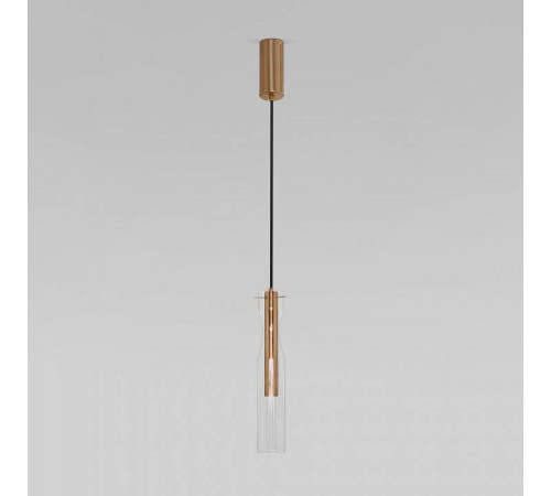 Подвесной светильник Eurosvet Swan 50254/1 LED латунь