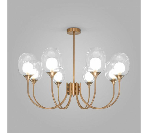 Люстра на штанге Eurosvet Spritz 70217/8 латунь