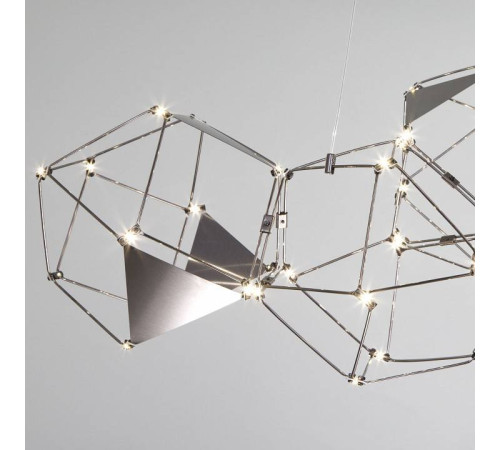 Подвесная люстра Eurosvet Uma 90368/5 жемчуг черный