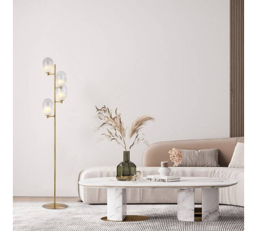 Торшер Eurosvet Loona 01161/4 латунь