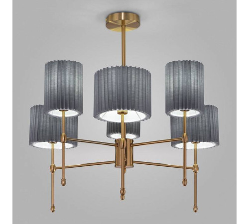 Люстра на штанге Eurosvet Notturno 60162/6 латунь