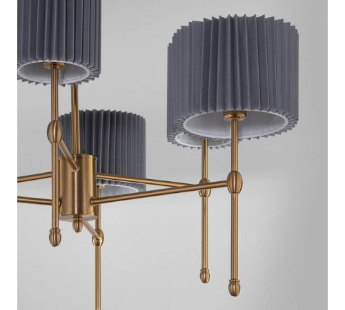 Люстра на штанге Eurosvet Notturno 60162/6 латунь