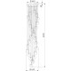 Подвесной светильник TK Lighting Aurora 10258 Aurora