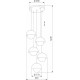 Подвесной светильник TK Lighting Bono 10214 Bono
