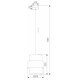 Подвесной светильник TK Lighting Calisto 5401 Calisto