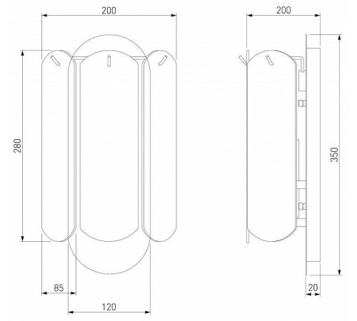 Накладной светильник Eurosvet Claire 60170/2 золото
