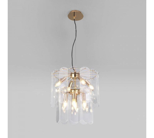 Подвесная люстра Eurosvet Claire 60170/8 золото