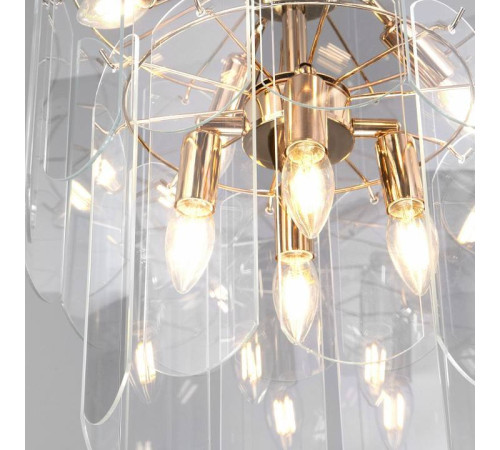 Подвесная люстра Eurosvet Claire 60170/8 золото