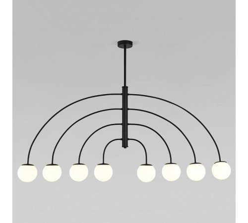 Люстра на штанге Eurosvet Cenacolo 30179/8 черный