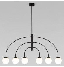 Люстра на штанге Eurosvet Cenacolo 30179/6 черный