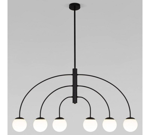Люстра на штанге Eurosvet Cenacolo 30179/6 черный
