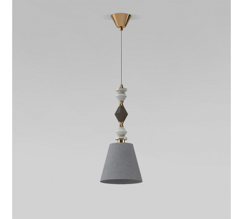 Подвесной светильник Eurosvet Olaria 104012 латунь