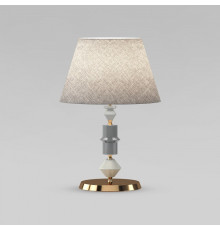 Настольная лампа декоративная Eurosvet Olaria 108012 латунь