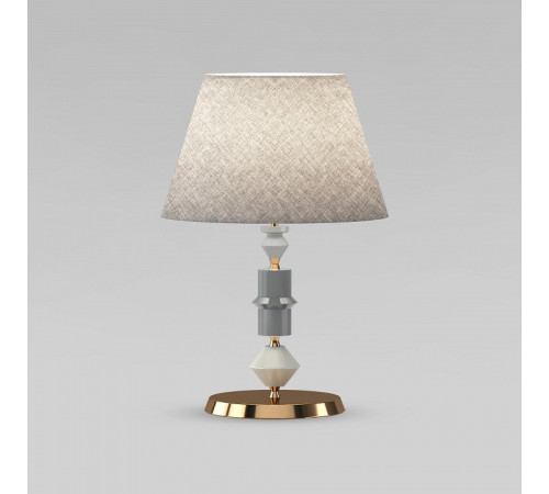 Настольная лампа декоративная Eurosvet Olaria 108012 латунь