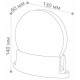 Светильник фасадный светодиодный Feron SP5001 6 Вт 6400К IP54 06334