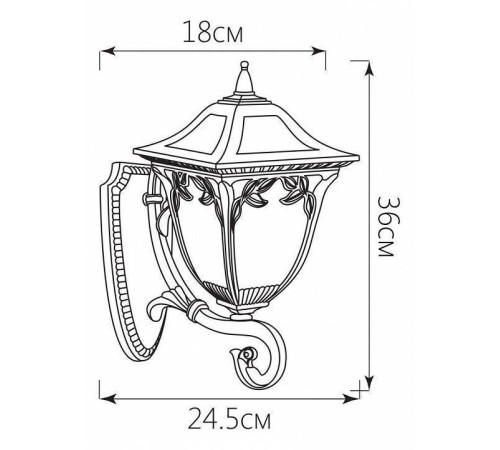 Светильник на штанге Feron Афина 11483