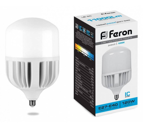 Лампа светодиодная Feron LB-65 E27-E40 120Вт 6400K 38197