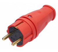 Вилка прямая с заземлением Stekker Одри 39160