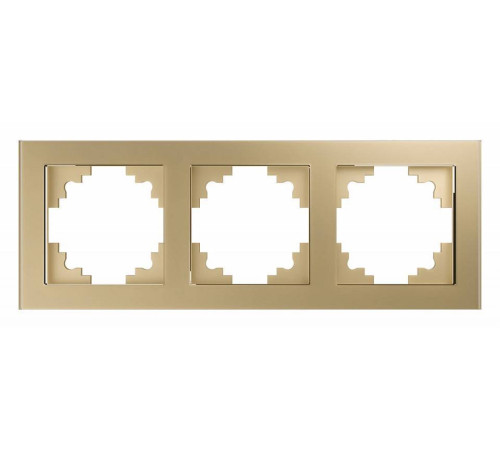 Рамка на 3 поста Stekker Катрин 49036