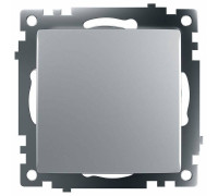 Выключатель одноклавишный без рамки Stekker Катрин 49178