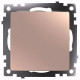 Выключатель одноклавишный без рамки Stekker Катрин 49179