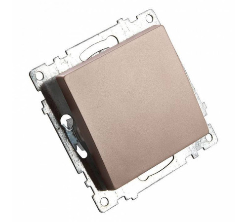 Выключатель одноклавишный без рамки Stekker Катрин 49179