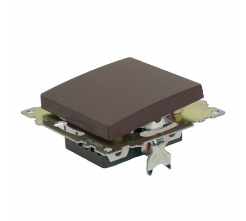 Выключатель одноклавишный без рамки Stekker Катрин 49180