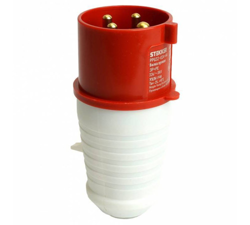 Вилка прямая 3P+PE Stekker ST 49430