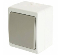 Выключатель одноклавишный Stekker Велена 49731