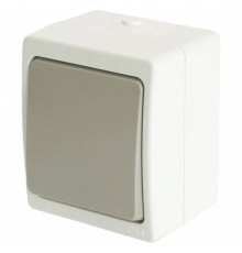 Выключатель одноклавишный Stekker Велена 49732