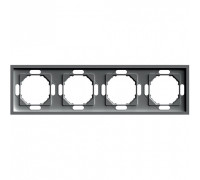 Рамка на 4 поста Stekker PFR00-5004-09 49939