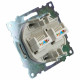 Розетка двойная Ethernet RJ-45 без рамки Stekker Катрин 50005