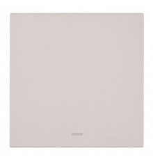 Выключатель одноклавишный с подсветкой без рамки Stekker Мия 50475