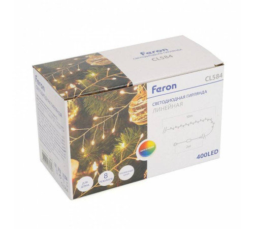 Гирлянда Нить Feron CL584 51449