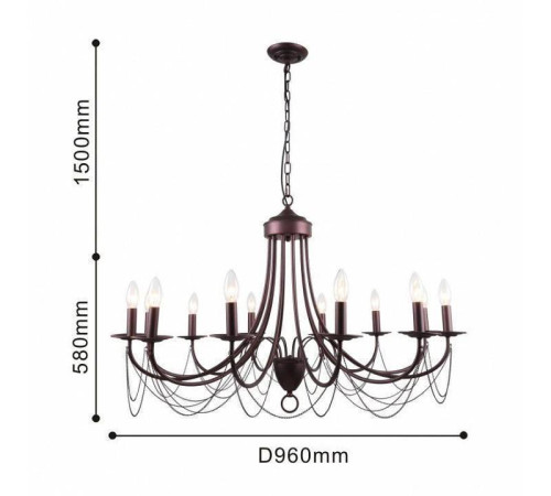Подвесная люстра F-promo Plini 2590-12P
