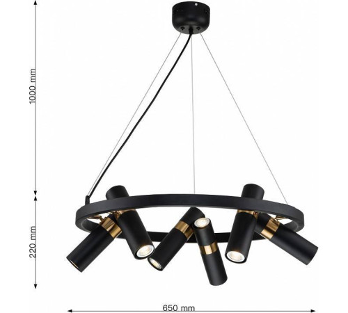 Подвесная люстра Favourite Light point 2997-6P