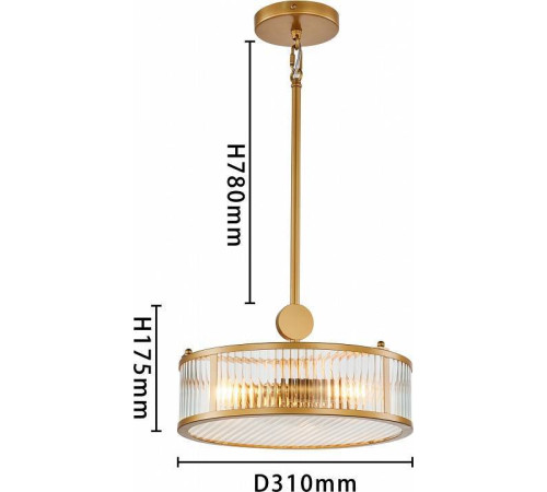 Люстра подвесная Favourite Radiales 3099-3P